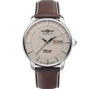 Zeppelin 8466-5, Automatic, 41mm, 5ATM Silver G