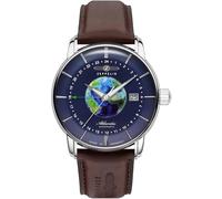 Zeppelin 8468-3 Atlantic Automatique Montre Homme GMT 43mm 5ATM