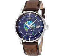 Zeppelin 8468-3 Atlantic Automatique Montre Homme GMT 43mm 5ATM