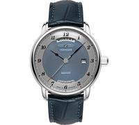Zeppelin 8562-3 Montre automatique pour homme Friedrichshafen bleue