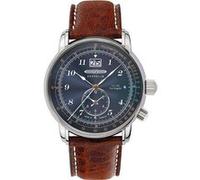 Zeppelin 8644-3, Quartz, 43mm, 5ATM Marron G