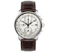 Zeppelin Hommes Analogique Quartz Montre avec Bracelet en Cuir 86701