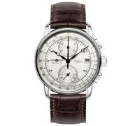 Zeppelin 8670-1 100 ans Chronographe Montre Homme 43mm 5ATM