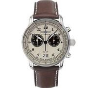 Zeppelin 8684-5, Quartz, 41mm, 5ATM Silver G