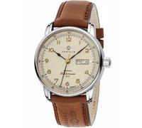 Zeppelin Montre Homme 9664-5 Automatique Cuir Acier inoxydable Étanchéité 5 bars 100 Ans