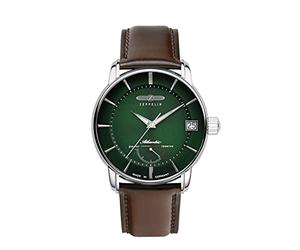 Zeppelin Atlantic Ed. Limitada Montre Homme Analogique Automatique avec Bracelet Cuir 8416-4