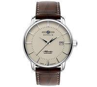 Zeppelin Atlantic Montre Homme Analogique Automatique avec Bracelet Cuir 8452-5