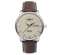 Zeppelin Atlantic Montre Homme Analogique Automatique avec Bracelet Cuir 8466-5