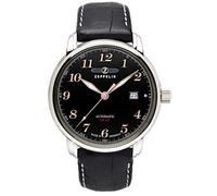 Montre - Zeppelin - LZ127 7656-2 - Cuir Noir - Automatique - 5 Atm