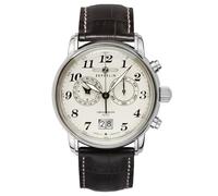 Zeppelin Count Montre Homme Analogique Quartz avec Bracelet Cuir 7684-5