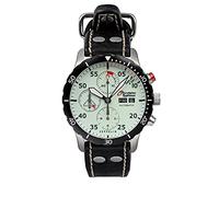 Zeppelin eurofighter Montre Homme Analogique Automatique avec Bracelet Cuir 7218-5