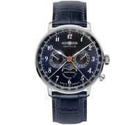 Zeppelin Hindenberg 70363 - Homme - 40 mm - Analogique - Quartz - Verre minéral