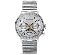 Zeppelin Montre Hindenburg 7037M-1 - 36 mm Unisexe Quartz Analogique Verre minéral Acier inoxydable