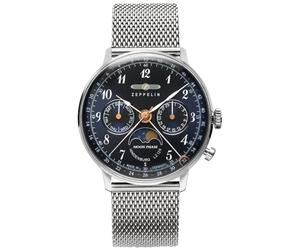 Zeppelin Hindenberg 7037M3 - Unisex - 36 mm - Analogique - Quartz - Verre minéral