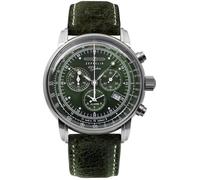 Zeppelin Montre 8680-4 Chronographe Cadran vert 100 Ans Homme
