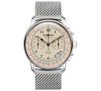 Zeppelin Hommes Analogique Quartz Suisse Montre avec Bracelet en Acier Inoxydable 7614M-5
