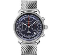 Zeppelin Montre automatique 8614M-3 – Bleu, bracelet