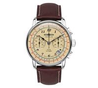 Zeppelin 7614-5, Quartz, 43mm, 5ATM Marron G