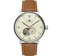 Zeppelin lz129 Hindenburg Montre Analogique Automatique avec Bracelet Cuir 8066-5n