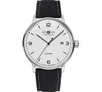 Zeppelin Montre à affichage analogique 'Sustainable Planet' noir / blanc, Taille One Size