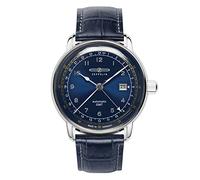 Zeppelin Montre Automatique 7668-3, Bleu, Bracelet