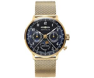 Zeppelin Montre Classique 7039M-2, Bleu, Bracelet