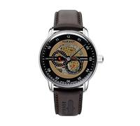 Montre Homme Zeppelin Captain 8664-5 noir / marron