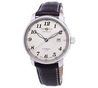 Zeppelin Series LZ127 Graf Beige Cadran Cuir Z76565 Montre Pour Des Hommes