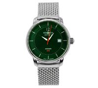 Zeppelin Vert Cadran En acier inoxydable 50M Z8160M4 Montre Pour Des Hommes