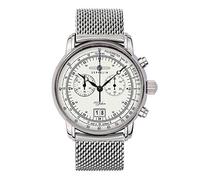 Mens Watch Zeppelin 7690m-1, Quartz, 43mm, 5atm Argenté