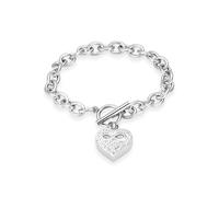 zeqingjw Bracelet funéraire en forme de cœur infini pour cendres - Bracelets urne en acier inoxydable pour cendres d'animaux de compagnie/humains - Souvenir commémoratif pour cendres, 7 63 inch, Métal
