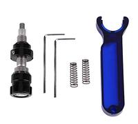 Zer one Tir ¨¤ l'arc en M¨¦tal Repose-FL¨¨Che Et Bouton De Tir ¨¤ l'arc Plongeur Accessoire pour Arc Classique(Noir),