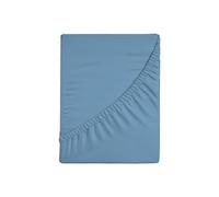 Zer0bed, Drap Housse Simple Couleur Unie 100% Coton, Angle Maxi 30 cm, 1 Place, Avio, 90 x 200 cm