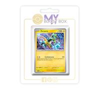 Zeraora 055/142 Holo ou Reverse (aléatoire) - Myboost X Scarlatto e Violetto 7 Corona Astrale - Coffret de 10 Cartes Pokémon Italiennes