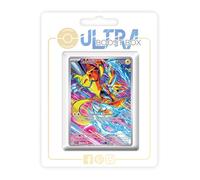 Zeraora 151/142 Alternative Pokémon Gallery Secrète - Myboost X Écarlate et Violet 7 Couronne Stellaire - Coffret de 10 Cartes Pokémon Françaises