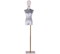 ZERAPH Mannequin TAILLERS DRIMY DROMFORM Femme Mannequin TOSSE Corps Femme Tailles Femmes Forme Forme Forme DE Metal Base Metal pour VOCKING Robe Bijoux Affichage (D)