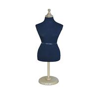 ZERAPH Mannequin Tailors Dummy Dressform 1: 2 Small Douxmakers Femelle Femelle, Tailor Manikins Mini Doll Form Display Dollhouse Accessoires Decoration (Noir)