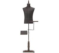 ZERAPH Mannequin Tailors Micon Robe Male Robe Forme Mannequin Torse avec Support, Half Body Manikin Manikin Forme pour Exposition/Dressform MANNELLAGE Mannequin (Style 3)