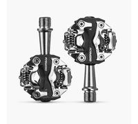 Zeray Vtt Vtt Pédales Autobloquantes Cyclisme Pédales Clipless En Alliage D'aluminium Éventuelles D Pédales De Cr-Mo Vtt Pédales De Vélo - Type Zp-108sbk