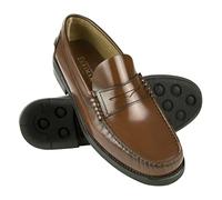 Zerimar Masque Moccasin de Cuir Naturel | Chaussures Habillées pour Hommes | Mocassins à Pampilles | Chaussures Légères (Cuir, EU_Footwear_Size_System, Adult, Men, Numeric, Medium, Numeric_43)