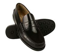 Zerimar Masque Moccasin de Cuir Naturel | Chaussures Habillées pour Hommes | Mocassins à Pampilles | Chaussures Légères