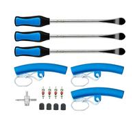 ZERINT 11,5 Pouces Kit de Démonte-pneus, Outil Professionnel de Remplacement de Pneus pour Motos, Véhicules Hors Route, Tondeuses à Gazon