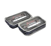 ZERINT TP-R04 10 Pièces 102 x 57 mm Patchs de Pneus, Patchs de Pneus Lourds et Patchs de Crevaison de Pneus Pour Voitures, Camions, Autobus, Tracteurs, Véhicules Agricoles