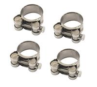 Zerniple Lot de 4 colliers de serrage en T en acier inoxydable 304, taille 48-51 mm