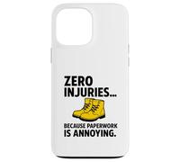 Zéro blessure, utilisez Votre EPI | Cadeau de Campagne de Sensibilisation à la sécurité Coque pour iPhone 13 Pro Max
