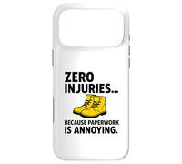 Zéro blessure, utilisez Votre EPI | Cadeau de Campagne de Sensibilisation à la sécurité Coque pour iPhone 17 Pro Max