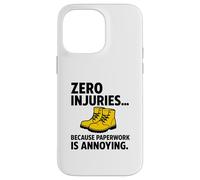 Zéro blessure, utilisez Votre EPI | Cadeau de Campagne de Sensibilisation à la sécurité Coque pour iPhone 14 Pro Max