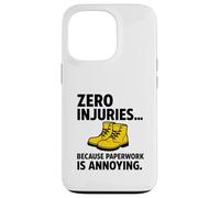 Zéro blessure, utilisez Votre EPI | Cadeau de Campagne de Sensibilisation à la sécurité Coque pour iPhone 13 Pro