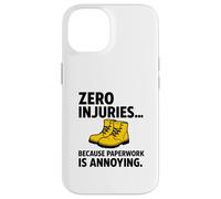 Zéro blessure, utilisez Votre EPI | Cadeau de Campagne de Sensibilisation à la sécurité Coque pour iPhone 14