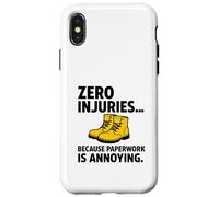 Zéro blessure, utilisez Votre EPI | Cadeau de Campagne de Sensibilisation à la sécurité Coque pour iPhone X/XS